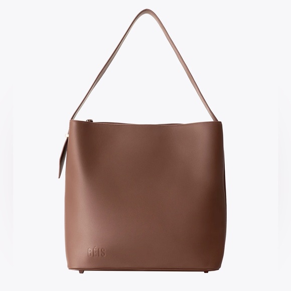 BEIS Handbags - BEIS essential tote - maple